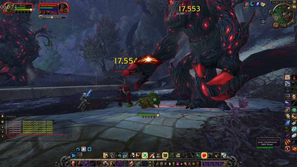 In Val'sharah, you fight satyrs and corrupted treants