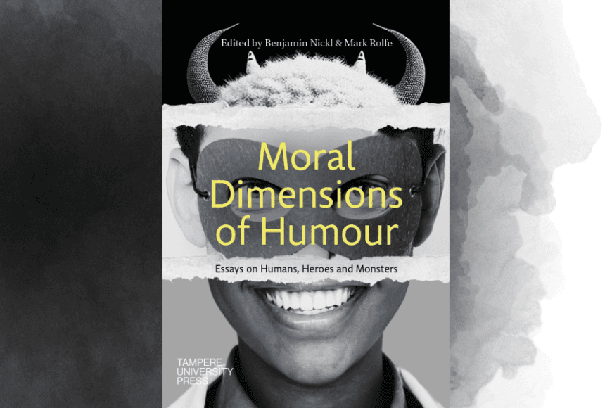 Moral dimensions of humour -teoksen kansikuva.