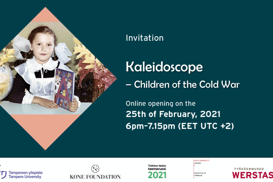 Invitation to Kaleidoscope exhibition 25th of February, 2021 6 pm