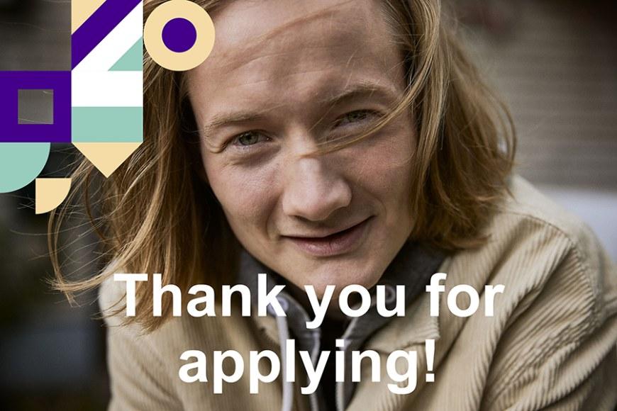 Thank you for applying