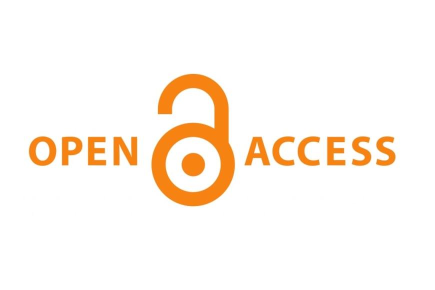 Open Access -logo. Oranssi avainsymboli valkoisella taustalla.