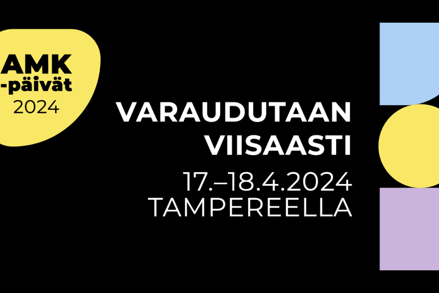 AMK-päivät 2024 Tampereella.