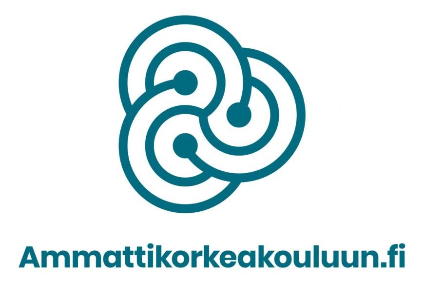 Ammattikorkeakouluun.fi-sivuston logo.