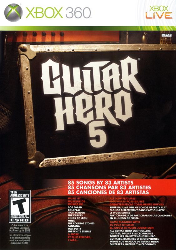 Guitar Hero 5 Cover