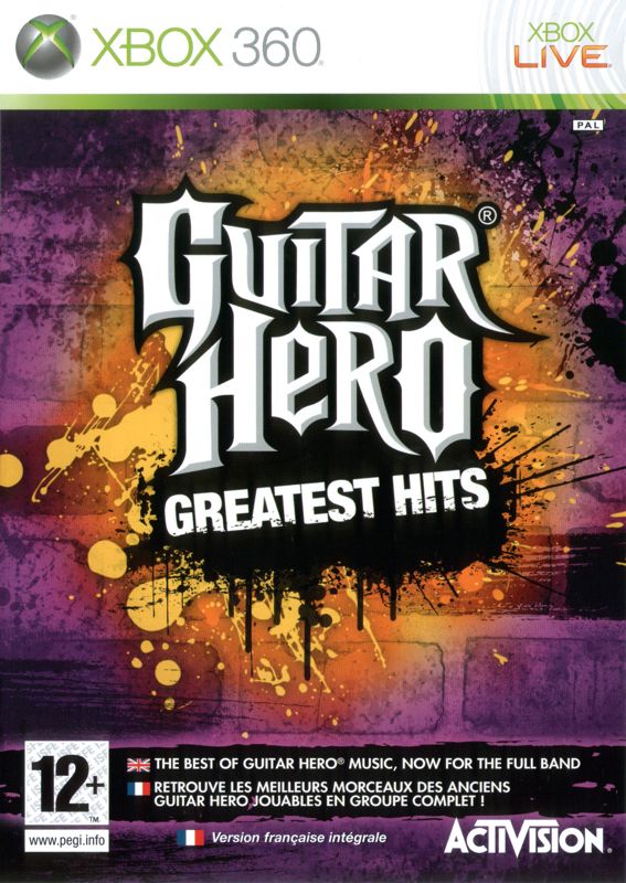 guitar hero greatest hits cover