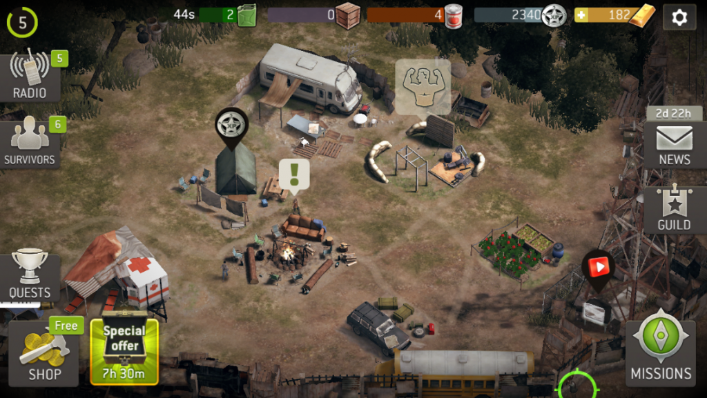 Look at all those beautiful, cluttered icons!