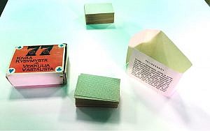 Read more about the article 77 Kivaa Kysymystä ja Vekkulia Vastausta – Review of An Old Finnish Card Game