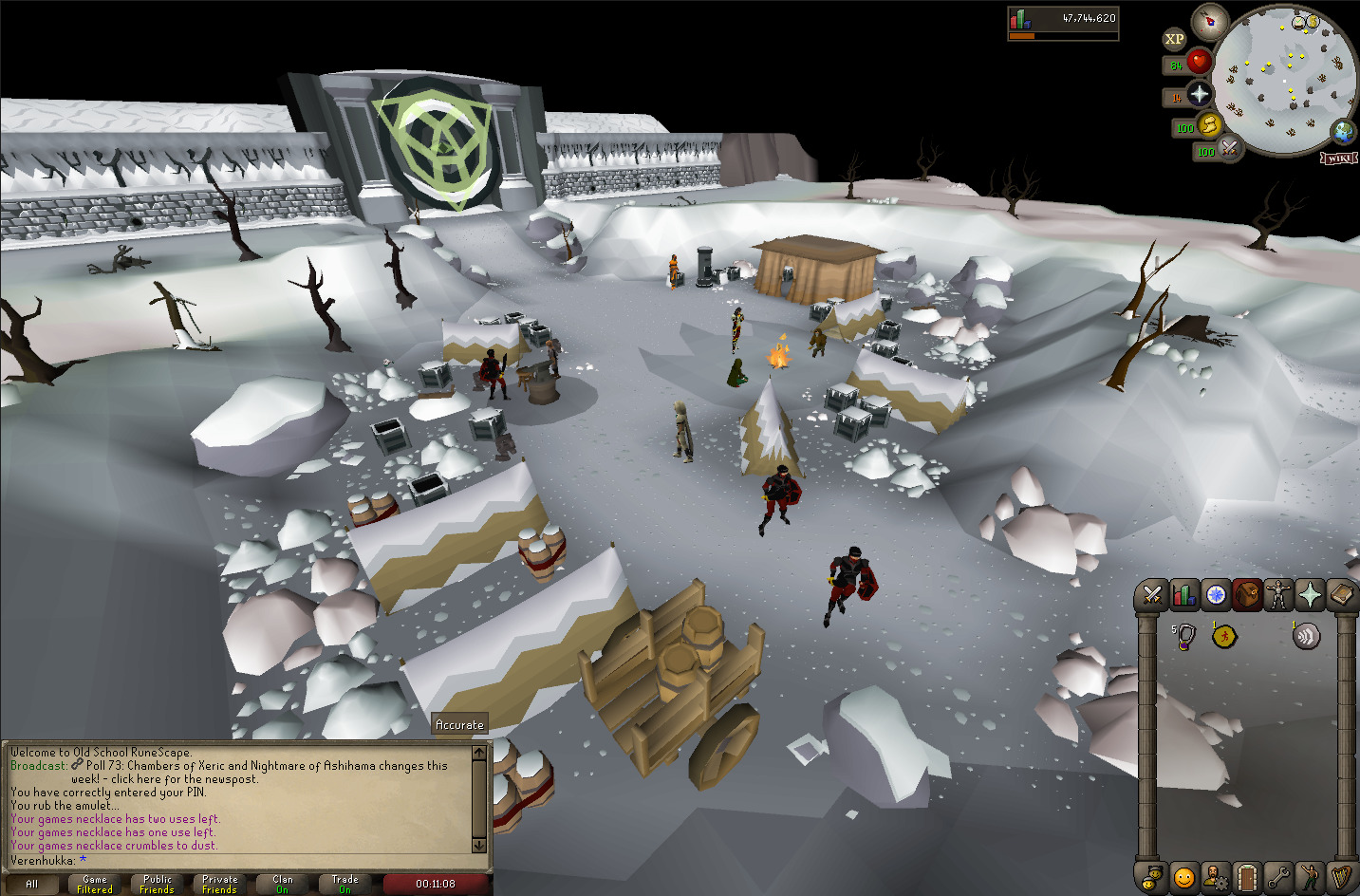 Old School Runescape: MMORPG with thousands and thousands of hours