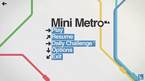 Read more about the article Mini Metro – Bite-sized puzzle strategy game wrapped in a minimalistic atmosphere of transit craze