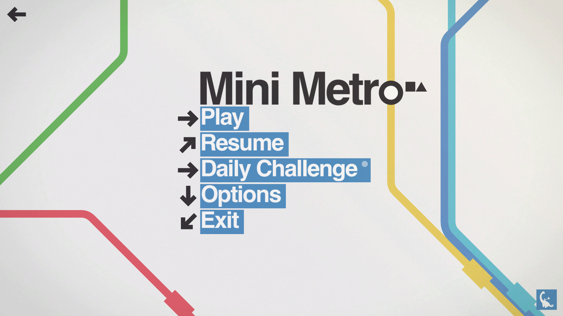Mini Metro – Bite-sized puzzle strategy game wrapped in a minimalistic atmosphere of transit craze