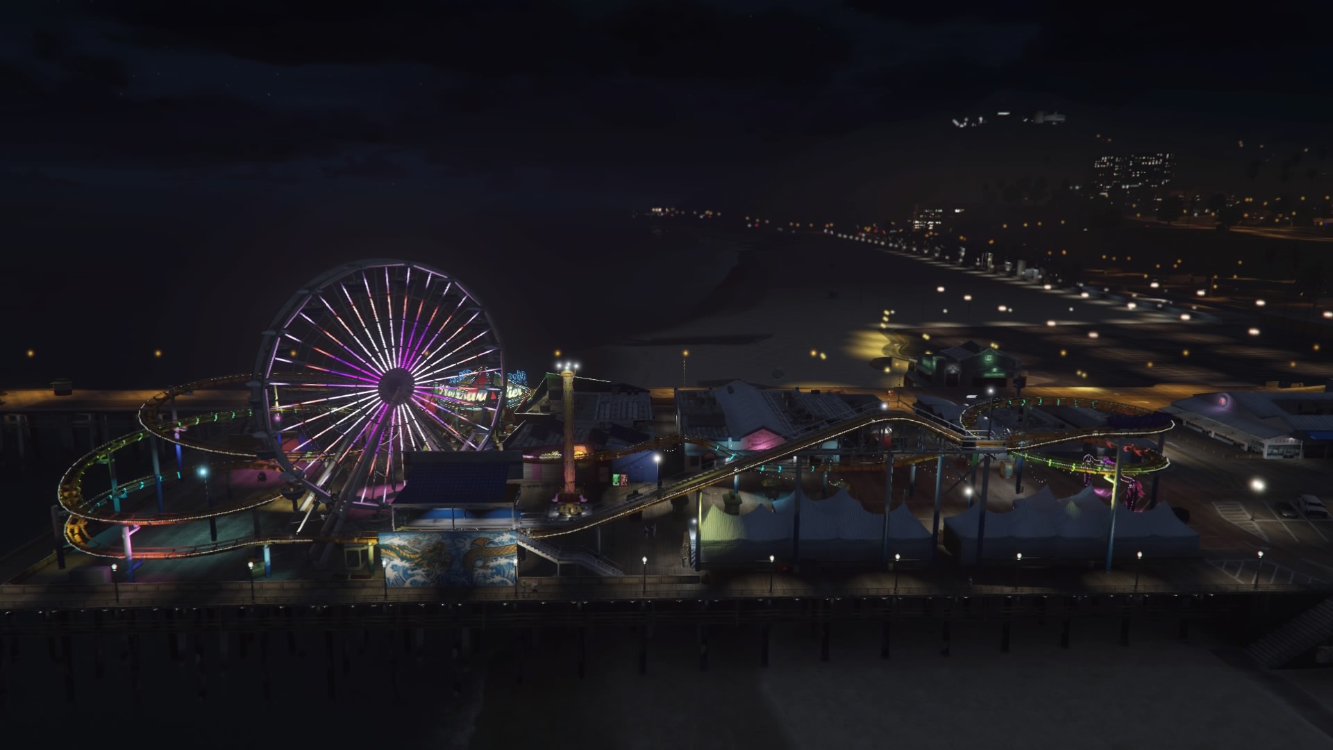 The Night in Los Santos - GTA V