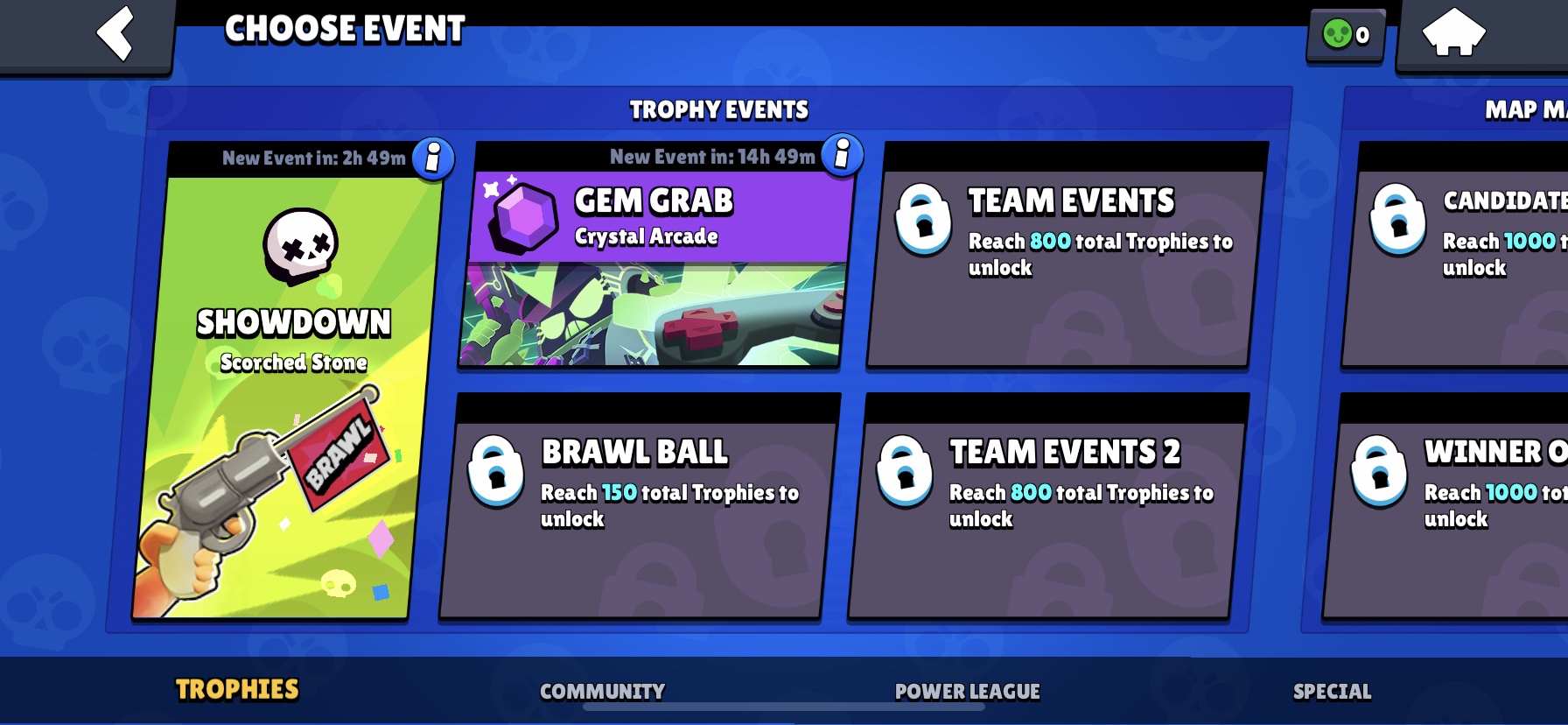 Brawl Stars events  Game modes overview