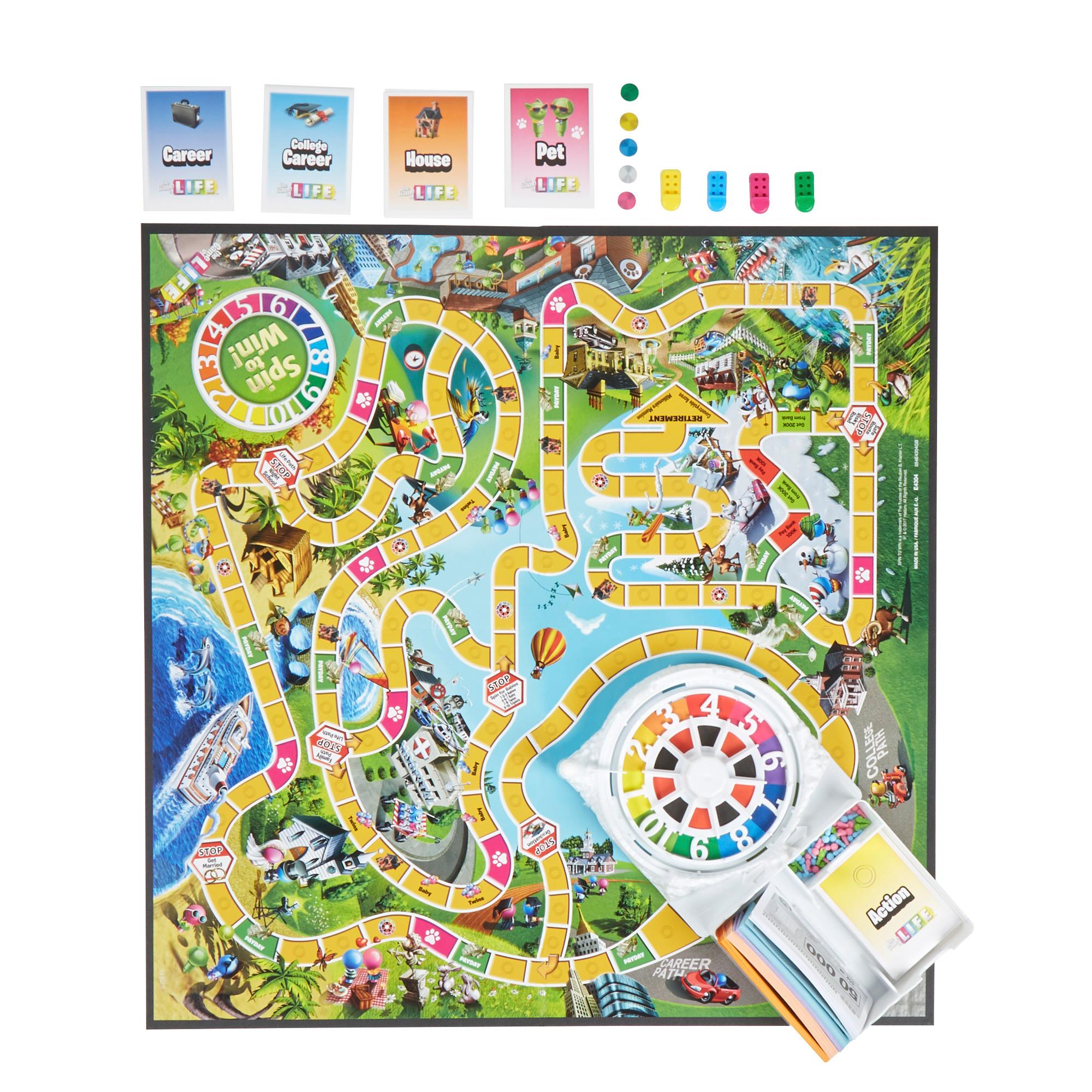 The Game of Life version 2021 - A depiction of American capitalism