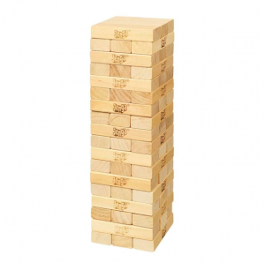 Pictures: Promo pictures from the board game “Jenga” https://www.jenga.com/ 1 The tower of wooden blocks at the beginning of the game placed perfectly. 