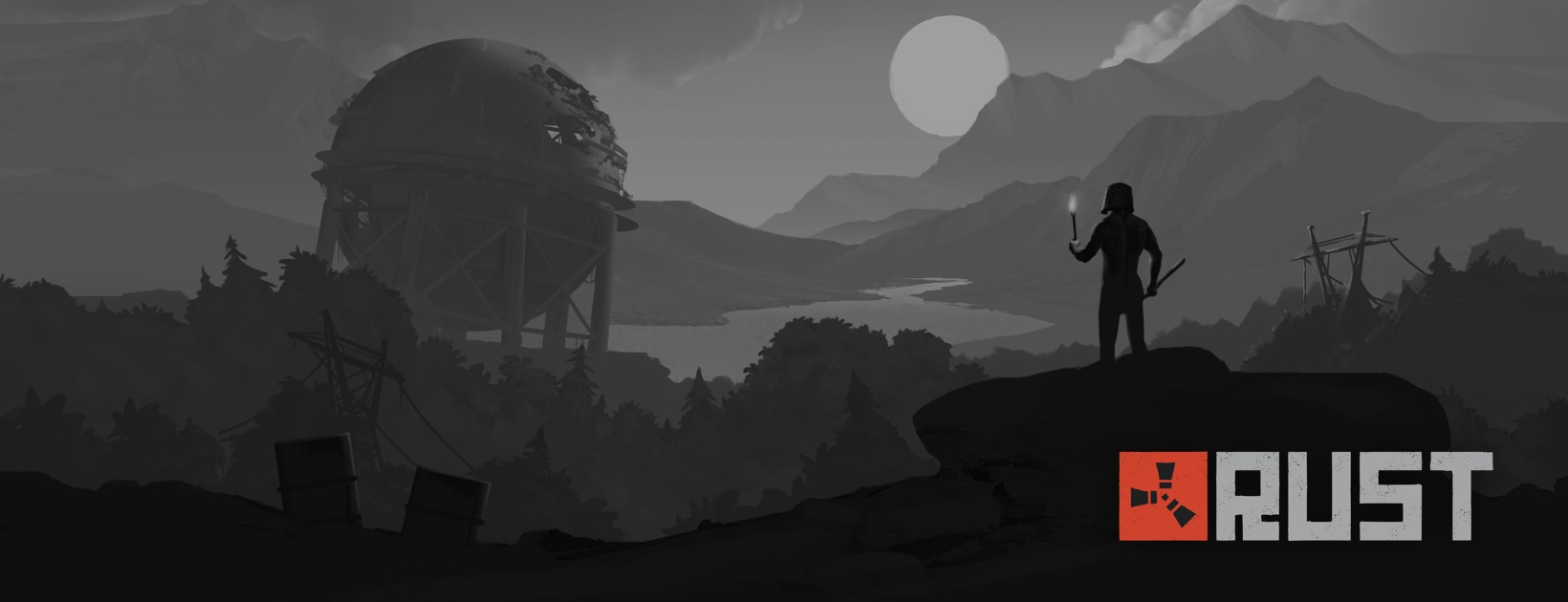 Rust, the eternal cycle of surviving, farming, killing, raiding, and dying.