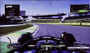 A picture of me practising the Interlagos circuit in Brazil on F1 23.