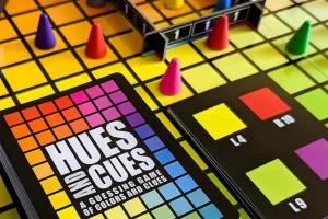 Read more about the article Hues and Cues: a colorful board game for… almost everyone.