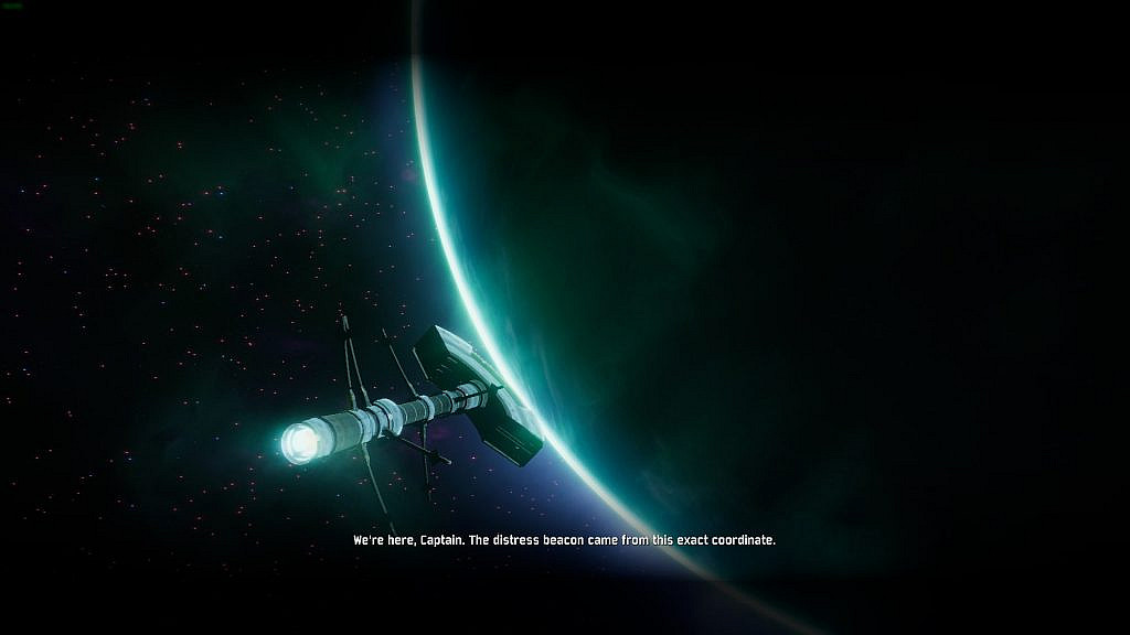 UES 'Safe Travels' and the planet Petrichor V in the game Risk of Rain 2.