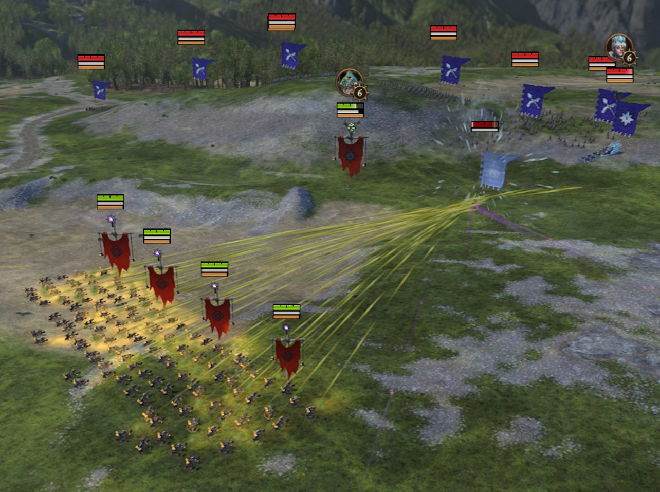 Screen shot of totalwar:warhammer