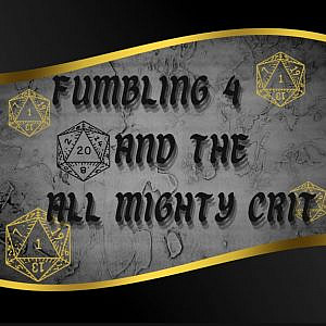 The official logo of the Fumbling 4 and the all mighty crit podcast