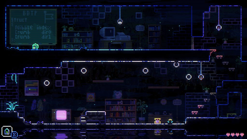 An office area with a blackboard reading:BDTP Struct { Nibble index Crumb dir0 Crumb dir1 }