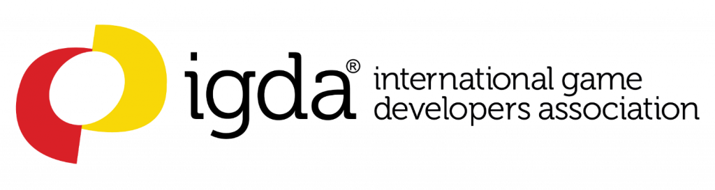 The logo for IGDA. international game developers association