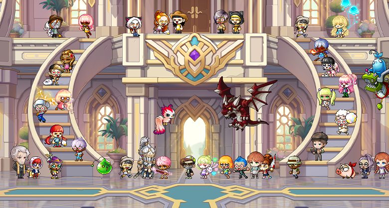 Picture of the game Maple Story – Provided by Nexon